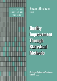 Quality Improvement Through Statistical Methods