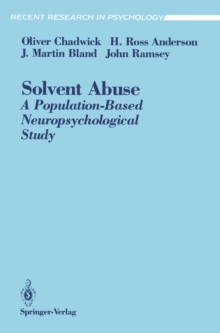 Solvent Abuse : A Population-Based Neuropsychological Study