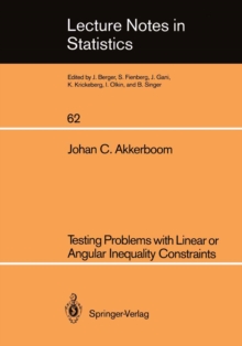 Testing Problems with Linear or Angular Inequality Constraints