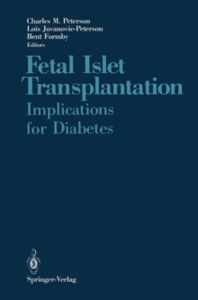 Fetal Islet Transplantation : Implications for Diabetes