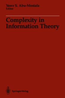 Complexity in Information Theory