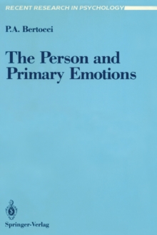 The Person and Primary Emotions