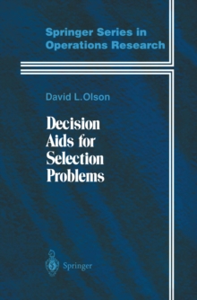 Decision Aids for Selection Problems