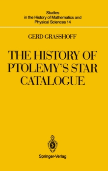 The History of Ptolemy's Star Catalogue