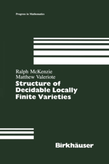 Structure of Decidable Locally Finite Varieties