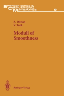 Moduli of Smoothness