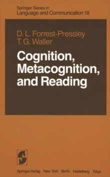 Cognition, Metacognition, and Reading