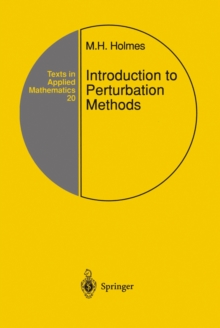 Introduction to Perturbation Methods