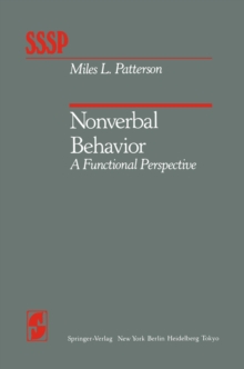 Nonverbal Behavior : A Functional Perspective