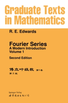 Fourier Series : A Modern Introduction Volume 1