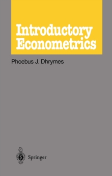 Introductory Econometrics