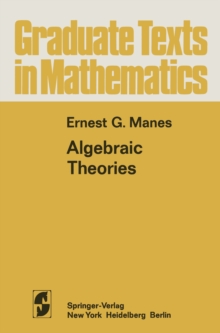 Algebraic Theories