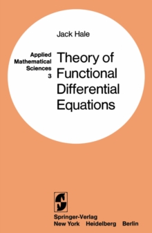 Theory of Functional Differential Equations