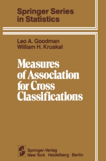 Measures of Association for Cross Classifications