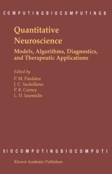 Quantitative Neuroscience : Models, Algorithms, Diagnostics, and Therapeutic Applications