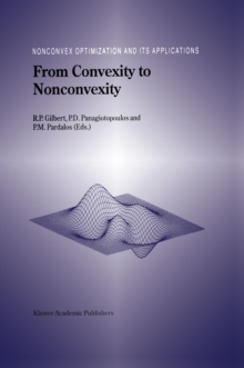 From Convexity to Nonconvexity