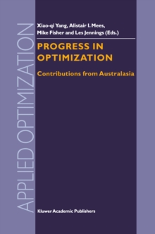 Progress in Optimization : Contributions from Australasia