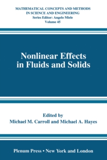 Nonlinear Effects in Fluids and Solids