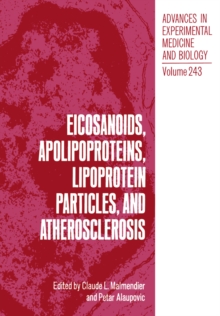 Eicosanoids, Apolipoproteins, Lipoprotein Particles, and Atherosclerosis