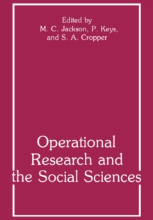 Operational Research and the Social Sciences