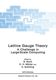 Lattice Gauge Theory : A Challenge in Large-Scale Computing