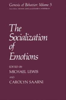 The Socialization of Emotions