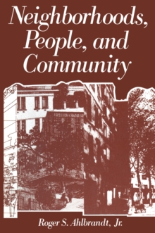 Neighborhoods, People, and Community