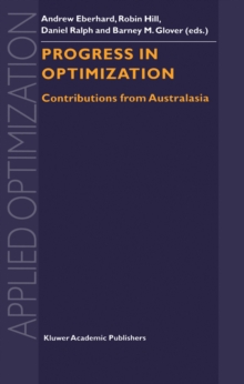 Progress in Optimization : Contributions from Australasia