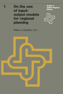 On the use of input-output models for regional planning