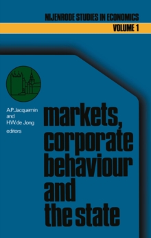 Markets, corporate behaviour and the state : International aspects of industrial organization