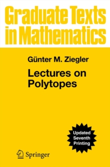 Lectures on Polytopes