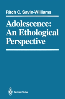 Adolescence: An Ethological Perspective