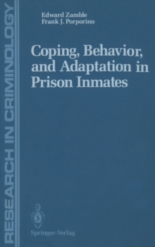 Coping, Behavior, and Adaptation in Prison Inmates