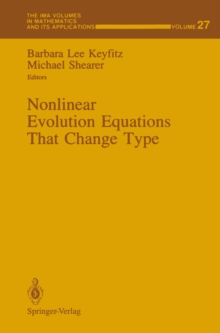 Nonlinear Evolution Equations That Change Type