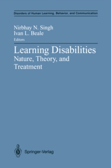 Learning Disabilities : Nature, Theory, and Treatment