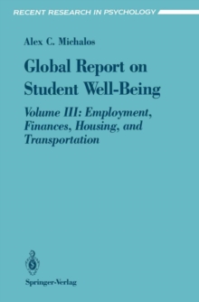 Global Report on Student Well-Being : Volume III: Employment, Finances, Housing, and Transportation