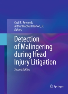 Detection of Malingering during Head Injury Litigation