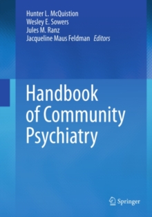 Handbook of Community Psychiatry