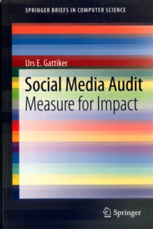 Social Media Audit : Measure for Impact, Paperback Book Social Media Audit : Measure for Impact, Paperback Book