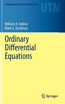 Ordinary Differential Equations, Hardback Book Ordinary Differential Equations, Hardback Book