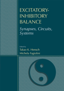 Excitatory-Inhibitory Balance : Synapses, Circuits, Systems