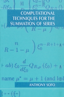 Computational Techniques for the Summation of Series