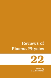 Reviews of Plasma Physics