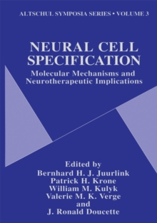 Neural Cell Specification : Molecular Mechanisms and Neurotherapeutic Implications