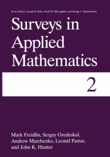 Surveys in Applied Mathematics : Volume 2