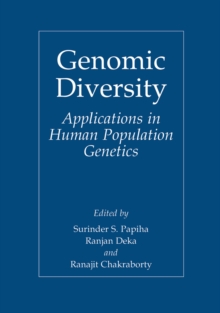 Genomic Diversity : Applications in Human Population Genetics