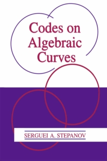 Codes on Algebraic Curves