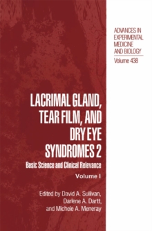 Lacrimal Gland, Tear Film, and Dry Eye Syndromes 2 : Basic Science and Clinical Relevance