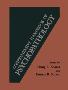 Comprehensive Handbook of Psychopathology