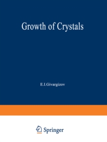 Growth of Crystals : Volume 14